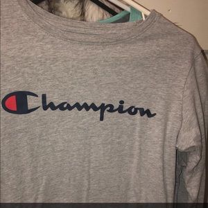 Kids Long Sleeve Champion Shirt